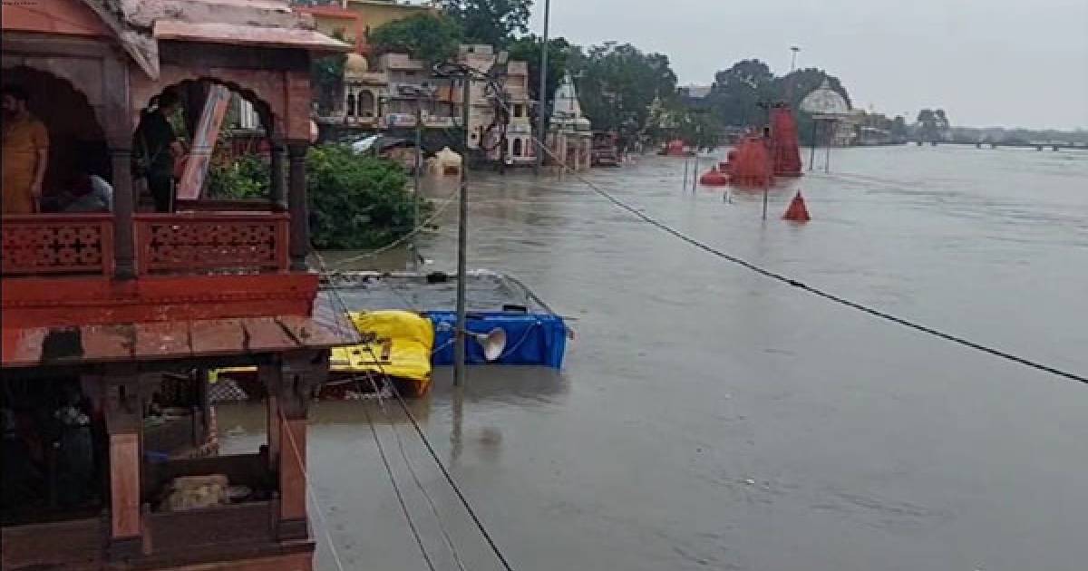 Shipra River overflows in MP’s Ujjain; temples, ghats submerged
